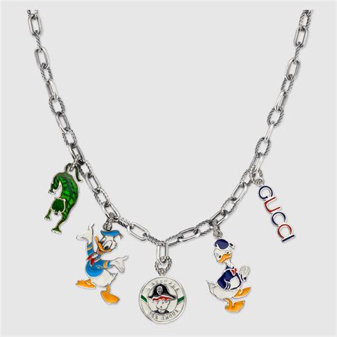 gucci charm necklace.